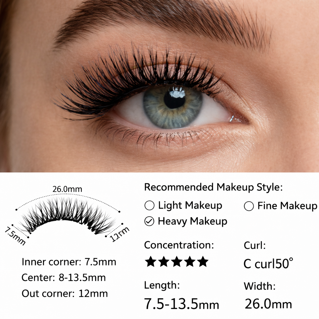 Midnight Moon – Dramatic Volume Magnetic Lashes