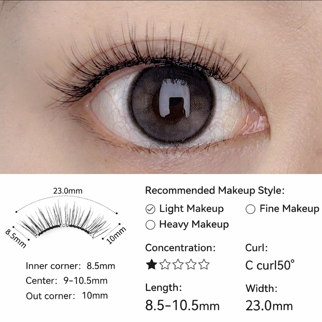 Silk Whisper – Natural Everyday Magnetic Lashes