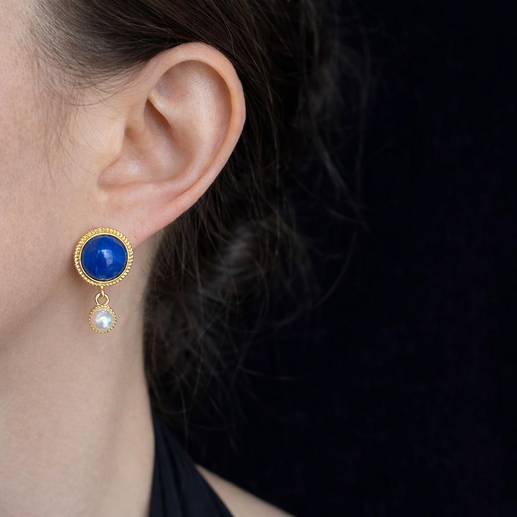 Midnight Duchess Drops Earrings