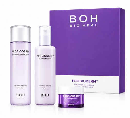 BIO HEAL BOH Probioderm 3D Lifting Skin Care 2P Special Set (Essential Toner 150ml + Emulsion 150ml + Lifting Cream 15ml)