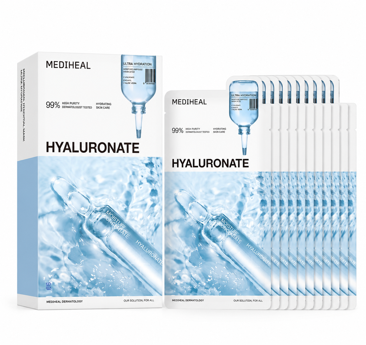 Mediheal Hyaluronate Essential Sheet Mask 10 sheets