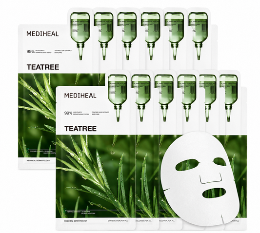 Mediheal Tea Tree Essential Sheet Mask Calming Moisture 10 sheets