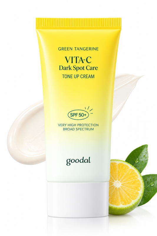 Goodal Green Tangerine Vita C  Dark Spot Care Tone up Cream SPF50+ PA++++ (50ml)