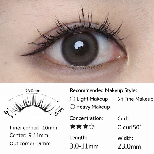 Bunny Fluff – Soft Wispy Magnetic Lashes