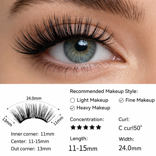 Enchanted Aura – Glamorous Volume Magnetic Lashes