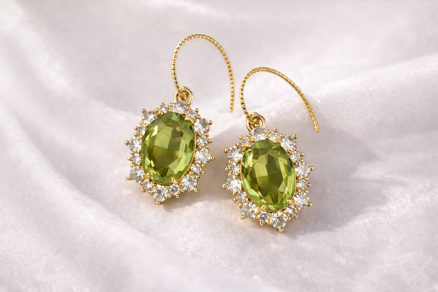 Emerald Empress Cascades Earrings