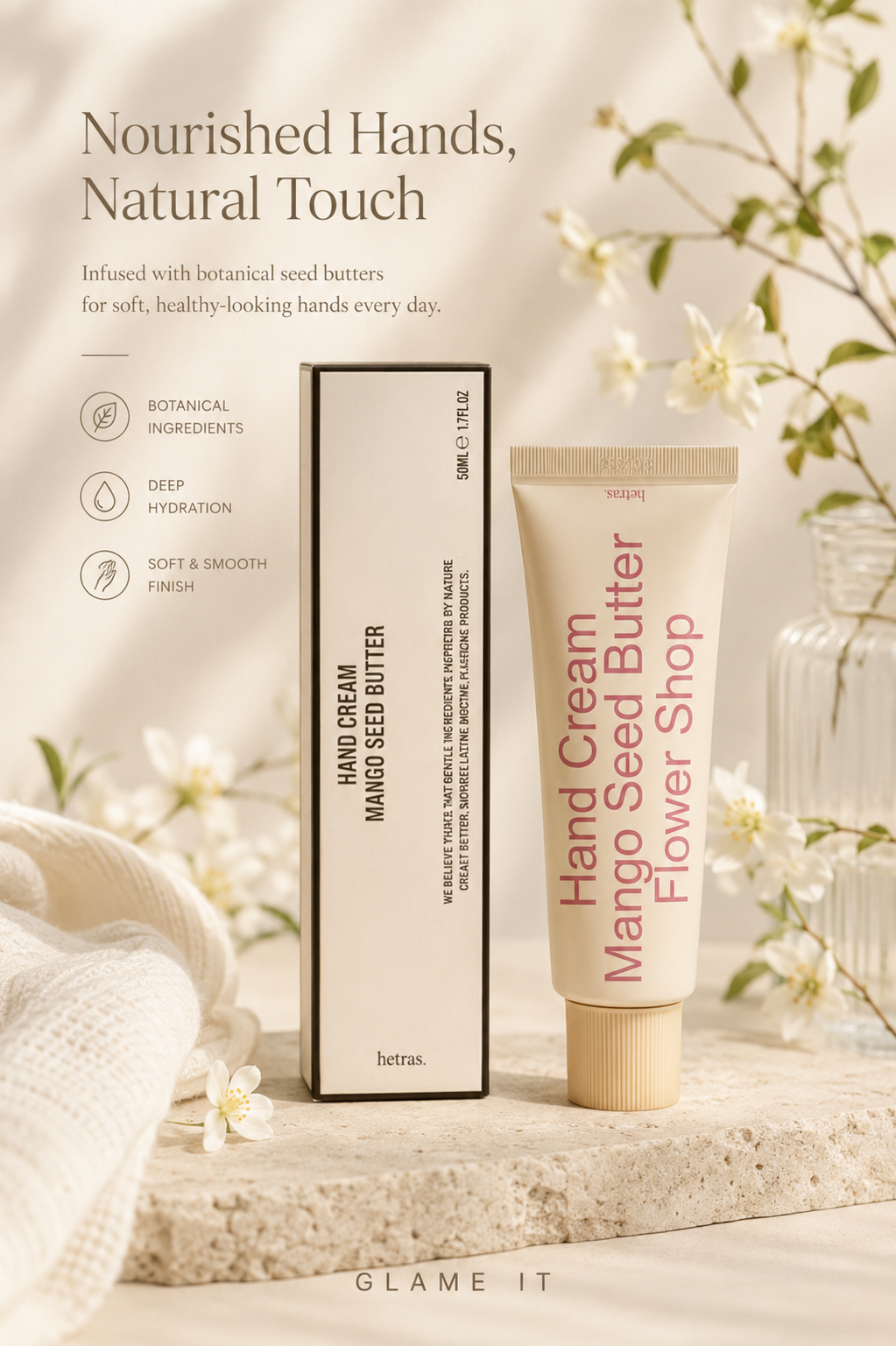 Perfumed Mango Seed Butter Hand Cream 50ml