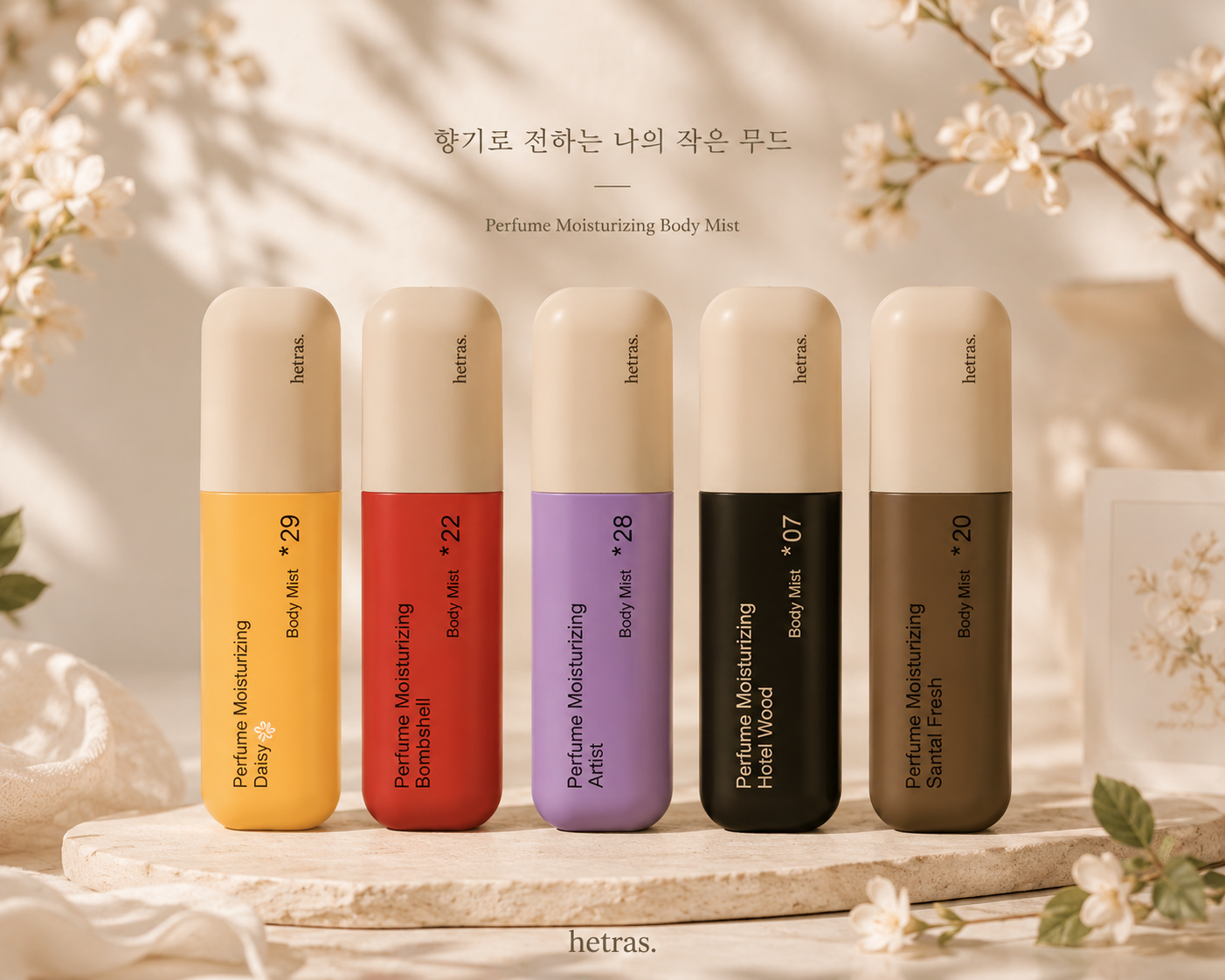Hetras Perfume Moisturizing Body Mist 120ml