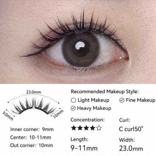 Iris Bloom – Natural Wispy Magnetic Lashes
