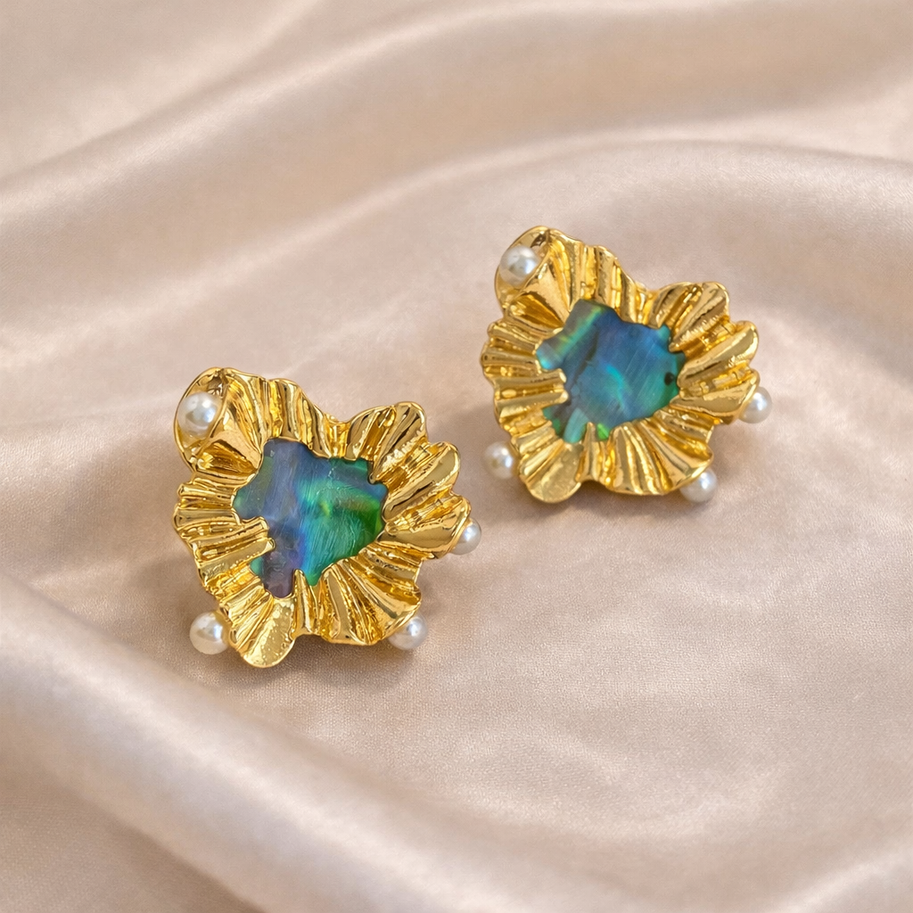 Oceanic Paua Dreams Earrings
