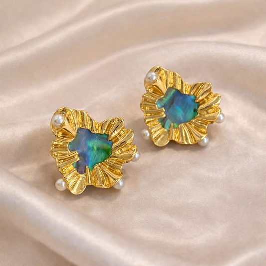Oceanic Paua Dreams Earrings