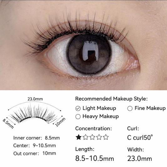 Silk Whisper – Natural Everyday Magnetic Lashes
