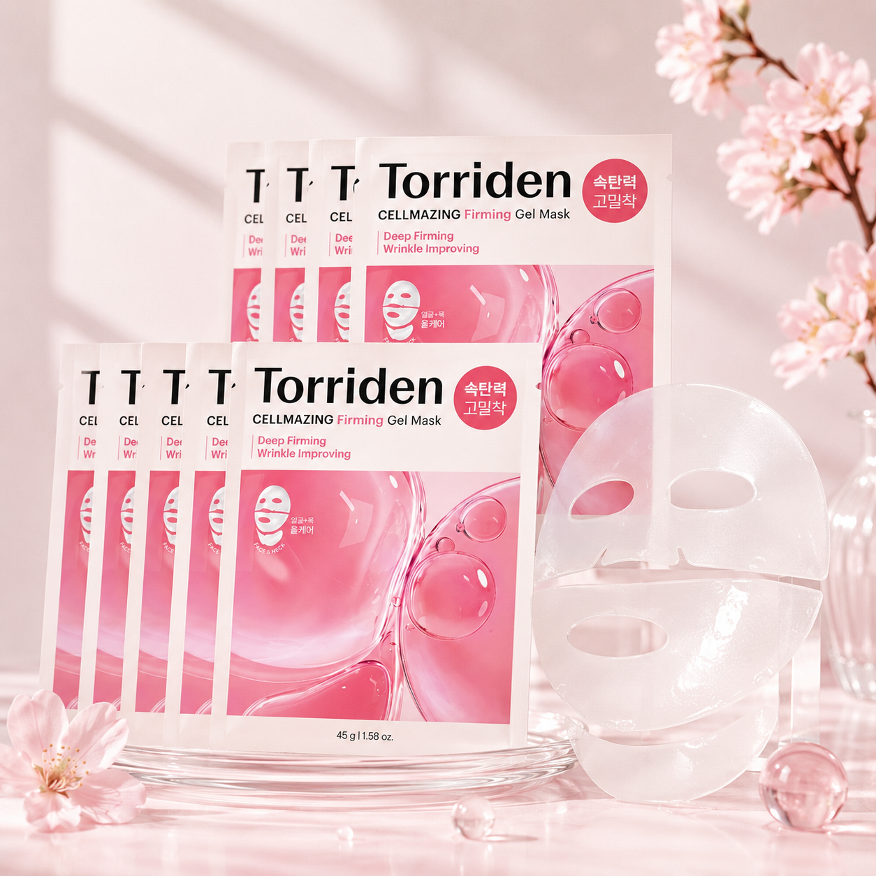 Torriden Cellmazing Firming Gel Mask and Neck 10 Sheets