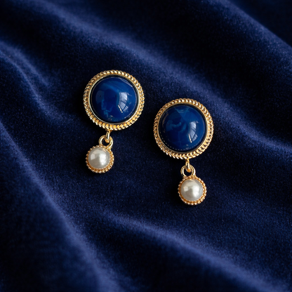 Midnight Duchess Drops Earrings