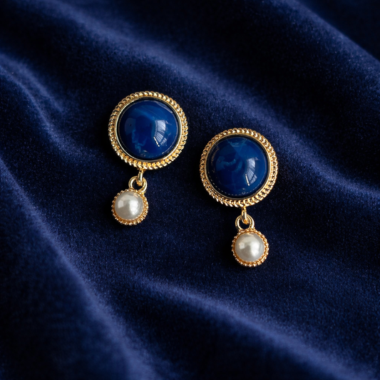 Midnight Duchess Drops Earrings