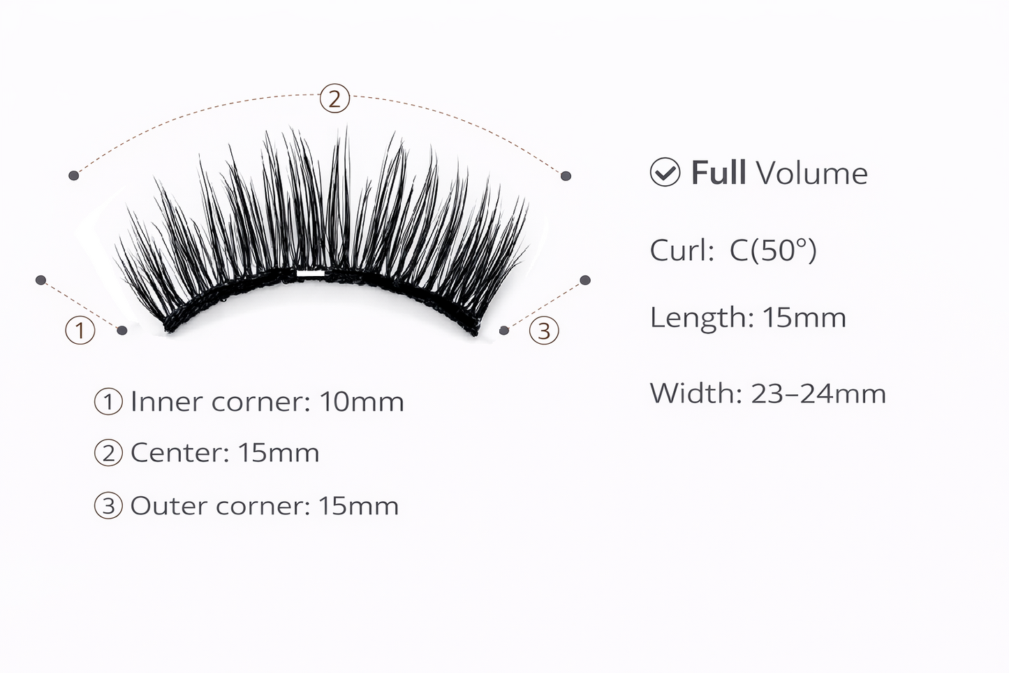 Sleepy Siren – Droopy Outer Corner Magnetic Lashes