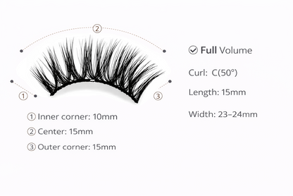 Velvet Bloom – Wispy Volume Magnetic Lashes